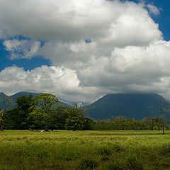 photo "Clouds over the Arenal"