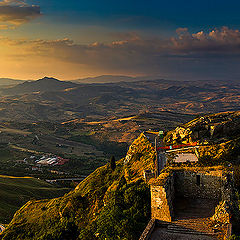 photo "Enna, view from fortress .."