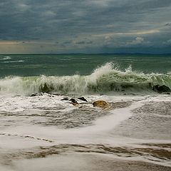 photo "May evening in the Black Sea"