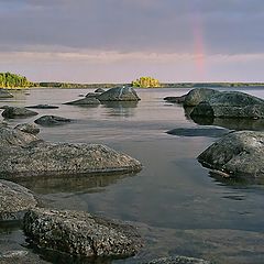 фото "Вечерняя с радугой"