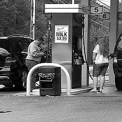 photo "Milk and Gas"