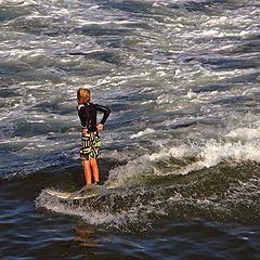 photo "The Boy and the Ocean"