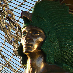 фото ""Cuauhtemoc" Mexican Sailing Ship figurehead  detail"