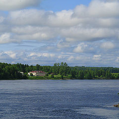 photo "Svir River downstream."