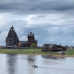 photo "wooden church. Kizhi"