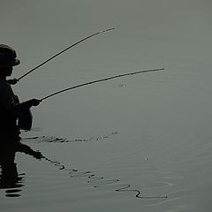 photo "Fishing in the two arms"