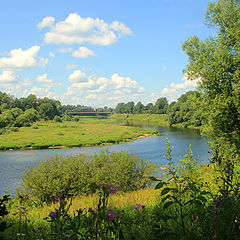 photo "July. River MSTA. City Borovichi. Novgorod region."