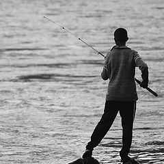 photo "Evening fishing"