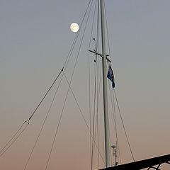 photo "evening moon"