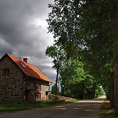 фото "дом у аллеи"