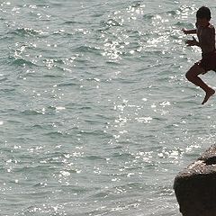 фото "running to the sea"
