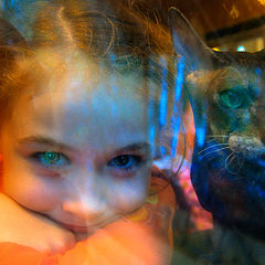 photo "Marta & cat"