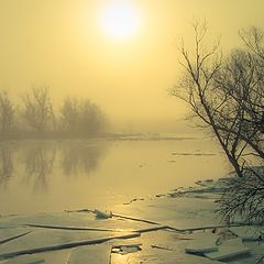 photo "лед,солнце,блики"