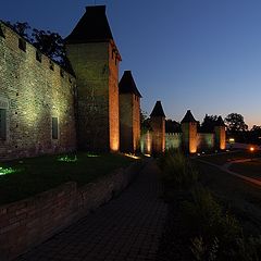 фото "Town fortification before sunrise"