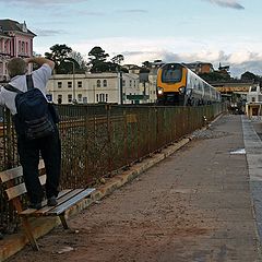 photo "To catch a train."