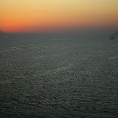 фото "View of Cinque Terre sea from Porto Venere"
