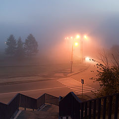 фото "туман в городе"