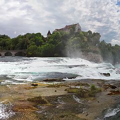 фото "Рейнский водопад. Панорама"