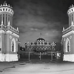 фото "Петровский путевой дворец. Ночь."