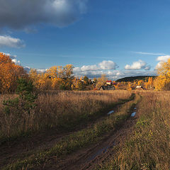 фото "Осенняя колея"