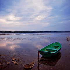 фото "About green boat"