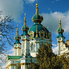 фото "Андреевская церковь в Киеве"