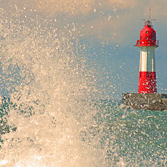 photo "storm at the black sea"