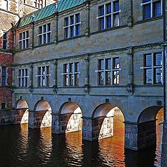 photo "Fredeiksborg Slot Detail Denmark"