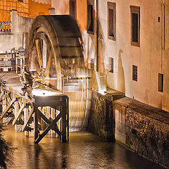 photo "The Old Mill at night."