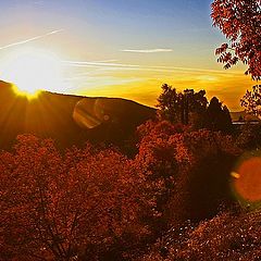 photo "Sunset In The Glen"