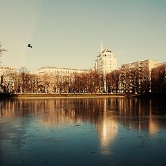 фото "Патриаршие в холоде"