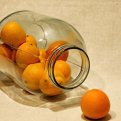 фото "Фотодуэль: 100% мандариновый сок."