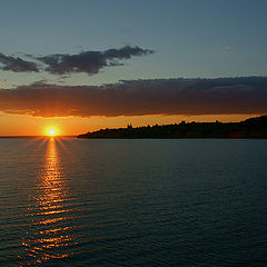 photo "Evening on the Volga"