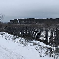 фото "Зима..утро..солнце не взошло.."