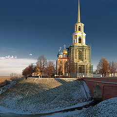 фото "Рязанский кремль. Вид на мост"