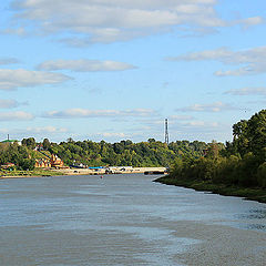 photo "Gorodets city on the Volga River."