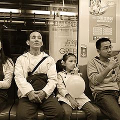 фото "метро Шанхая"