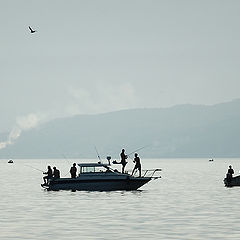 photo "Fishermen at sea"