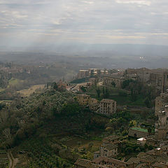 photo "Siena at sunset"