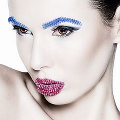 фото "make-up from swarovski"