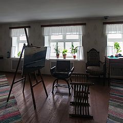 photo "Interior of the house of artist Levitan"