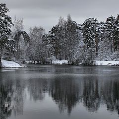 photo "Over black water"