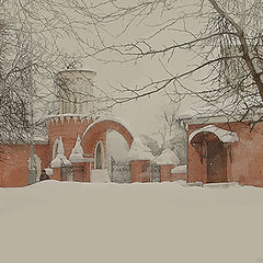 photo "Snow in Vorontsovsky park"