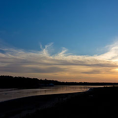 photo "Sunset on the Volga"