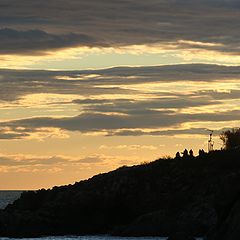 photo "evening on the coast"