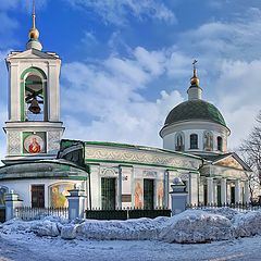 фото "Храм Живоначальной Троицы на Воробьёвых горах"