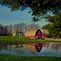 photo "Barn Reflection"