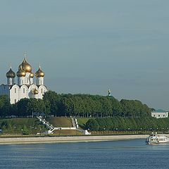 photo "View of Yaroslavl on a summer morning"