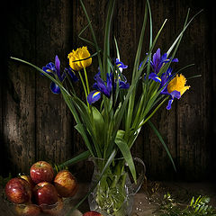 photo "Still life with irises"