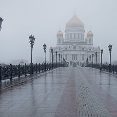 photo "fog in Moscow"